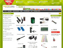 Tablet Screenshot of electric-store.eu